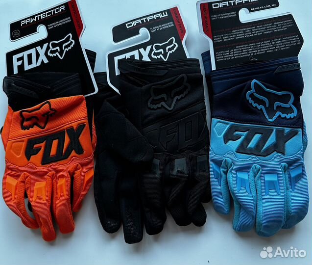 Перчатки для мотокросса Эндуро картинга Fox