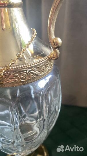 Кувшин позолочённый Декантер