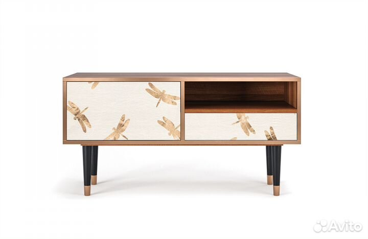 Тв-тумба T3 - Орех - Nude Dragonflies