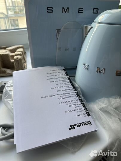 Smeg чайник 1.7 литра