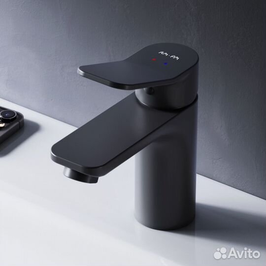 Смеситель для раковины AM.PM X-Joy F85A02122, черный