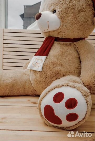 Игрушка Большой плюшевый медведь 200см