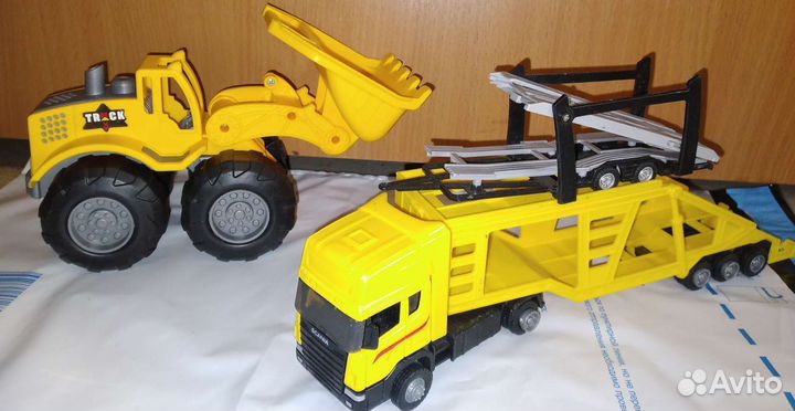 Машинки Трансформеры Дракон Джип Трактор