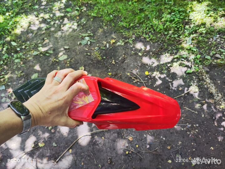 Переднее крыло на эндуро