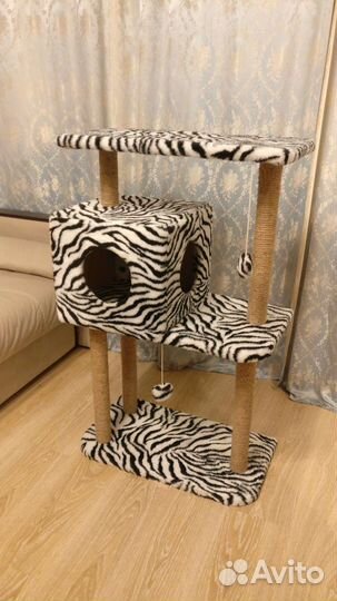 Домик для кошки с когтедралками