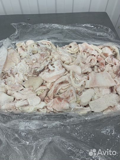 Сало свиное обрезь