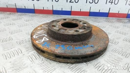 Диск тормозной передний mazda 323 BJ (8DN22K601)