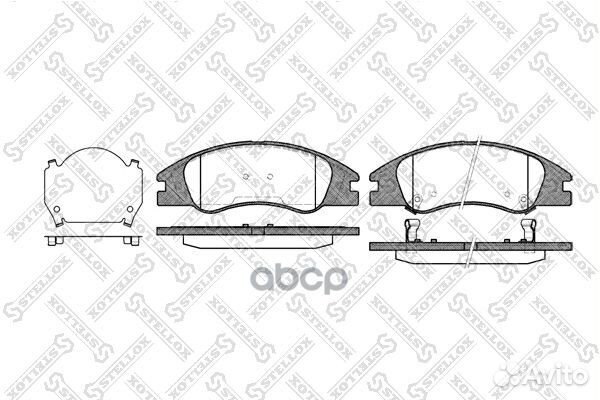 1145 002-SX 1134 02FDB4014223517 SBS колодк
