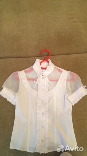 Блузка школьная 122