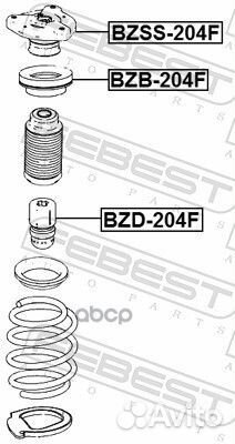 Подшипник опоры амортизатора mercedes W204/212