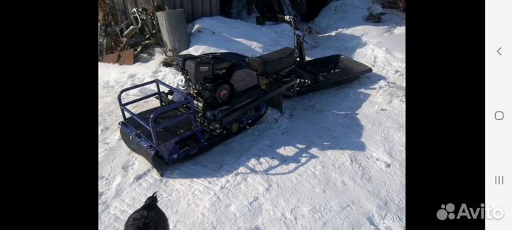 Мотобуксировщик бурлак-М+ модуль