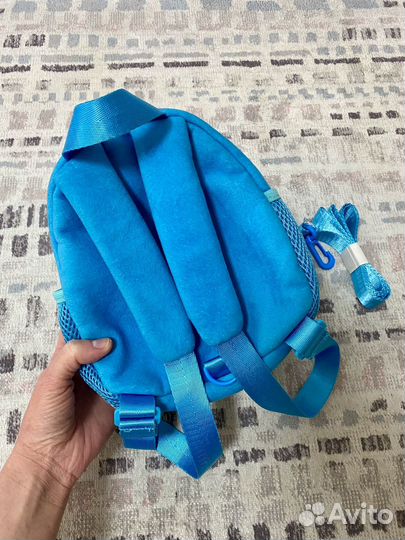 Рюкзак синий трактор