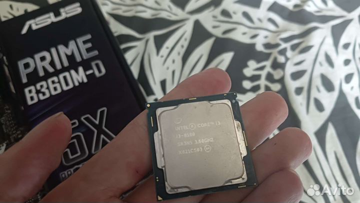 Материнская плата asus prime B360M-D