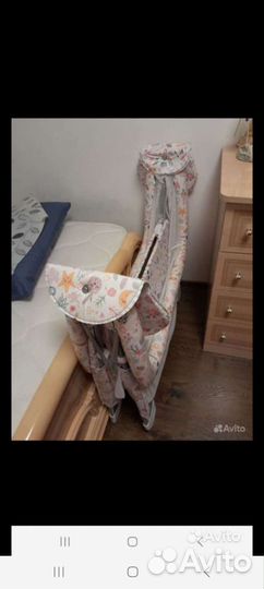 Манеж детский babyton,отличное состояние