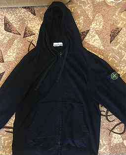 Зипка stone island черная