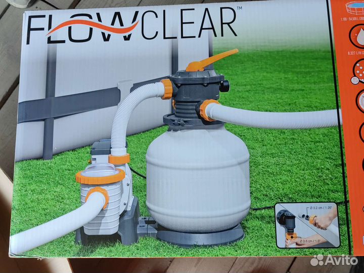 Песочный фильтр насос 8327л/ч Bestway 58499