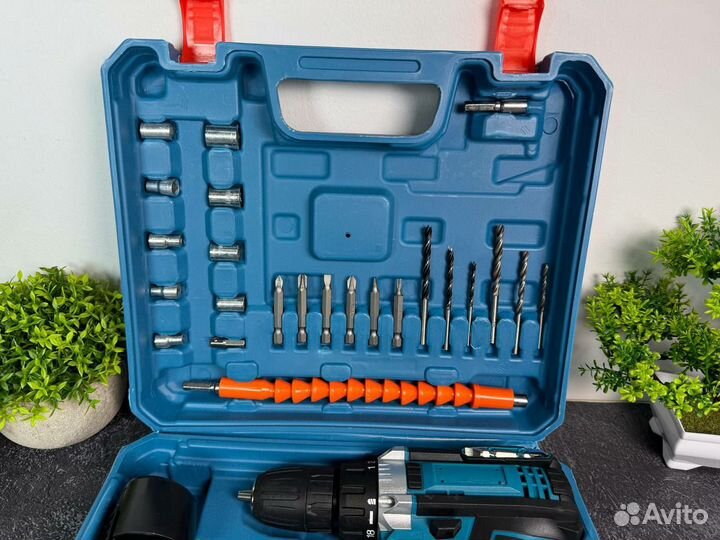 Дрель шуруповерт makita 18v ударный нов