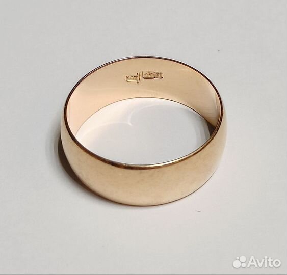 Кольцо Золото 583 Красный 6,47г. 21.0