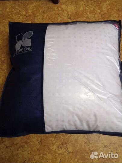 Подушка чистый 100проц.гусиный пух,50х70см,70х70см