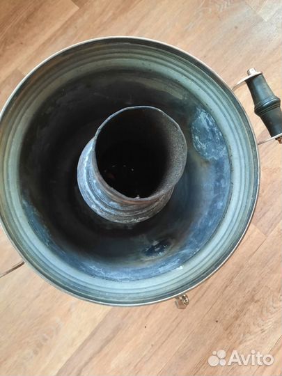 Тульский самовар на дровах