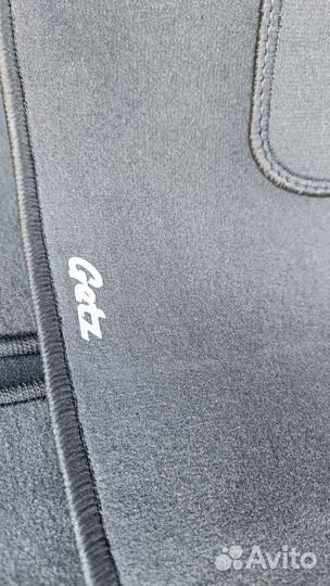 Автомобильные коврики ворсовые Хендай Гётце