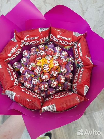 Детские сладкие букеты