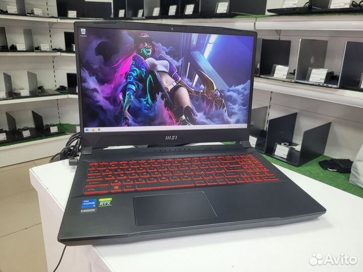 Игровой MSI i5-12450H RTX 3060 6GB 512GB SSD