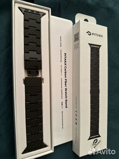 Карбоновый браслет Pitaka для Apple Watch