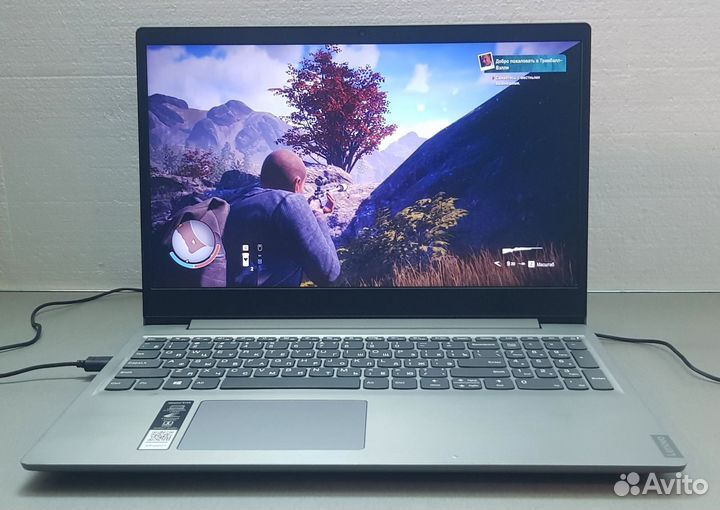 Свежий ноутбук Lenovo для игр и работы Ryzen