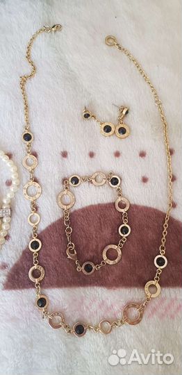 Бижутерия пакетом / чешские кристаллы / орифлейм