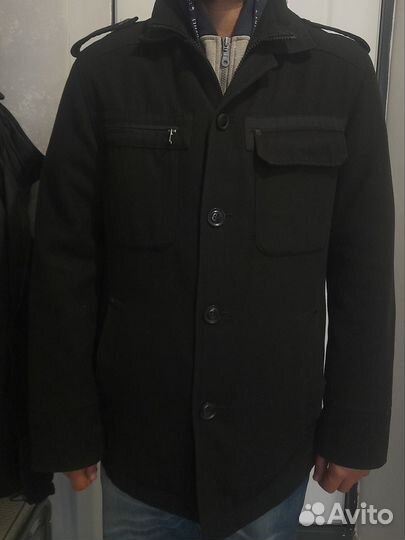 Пальто мужское M&S шерсть