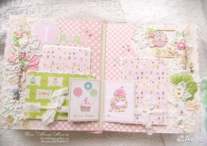 Фотоальбом на 3хлетие для девочки