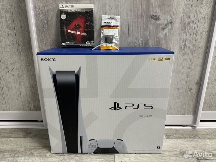 Sony playstation 5 825гб + диск WB 4 Back Blood