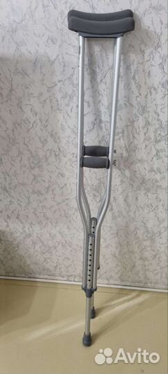 Костыли подмышечные алюминиевые Bronigen Размер: M