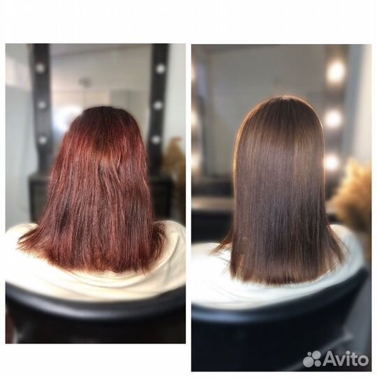 Модель Реконструкция волос ; Ботокс / Кератин