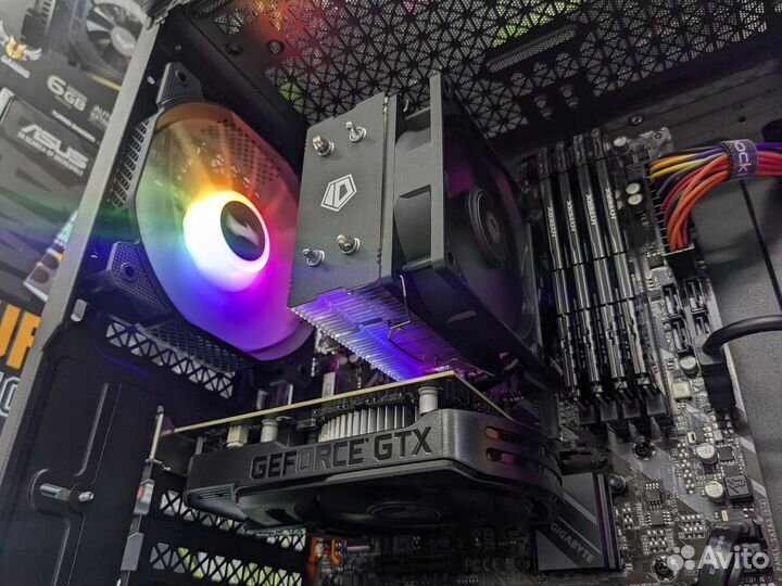 Игровой пк i3-9100F + GTX1650 4GB + 16GB