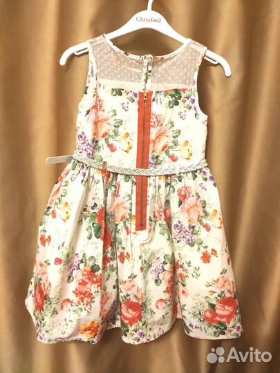 Нарядное платье для девочки 122