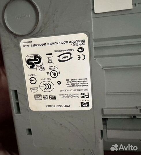 Цветной принтер HP PSC 1513 ALL-IN-ONE