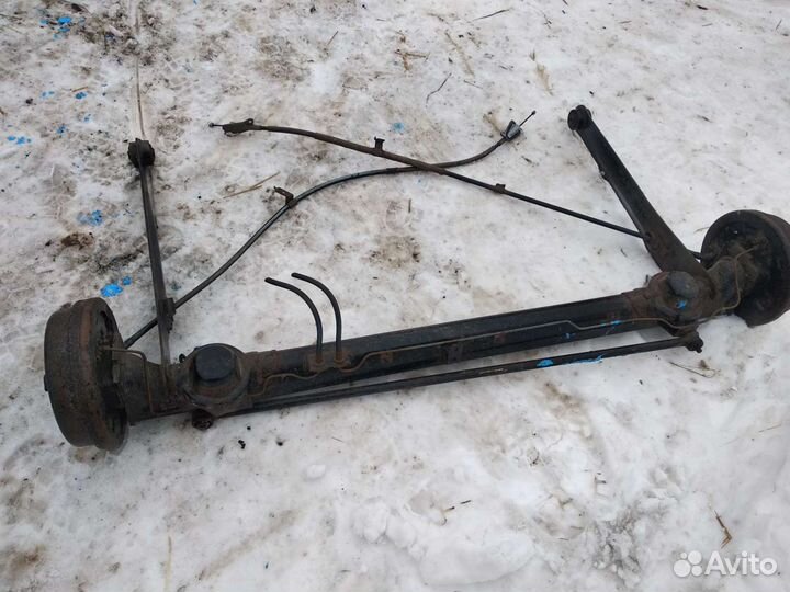 Задняя балка nissan AD Y11