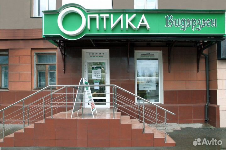 Наружная реклама, вывеска оптика