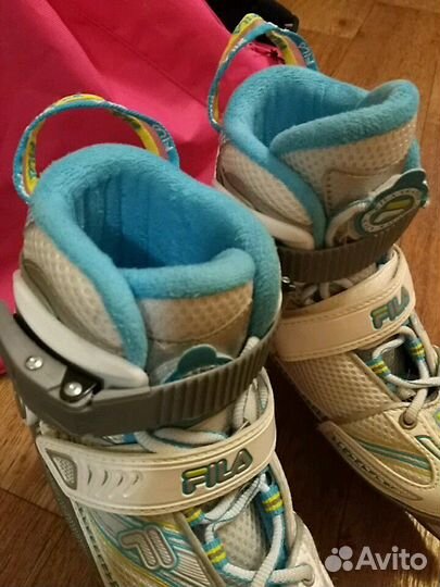 Коньки фигурные раздвижные 29-32р fila