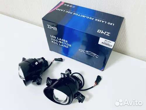 Противотуманные фары би-линзы на Ниссан- Инфинити