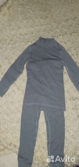 Брюки с термобельем