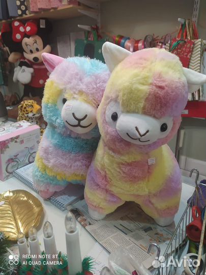 Альпака Мягкая игрушка лама