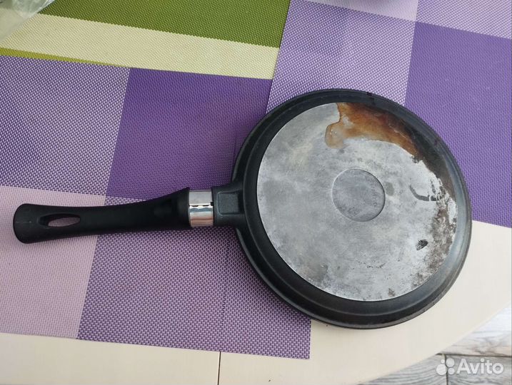 Сковорода блинная Нева металл посуда, 24 см