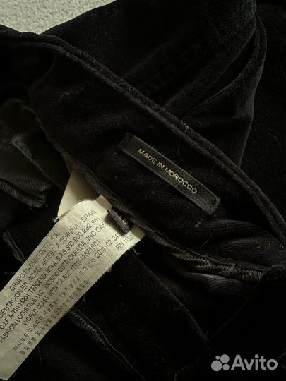 Брюки бархатные Massimo Dutti (M)