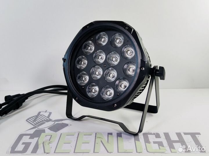 IP65 LED PAR 14x18 rgbwauv, угол 45 град
