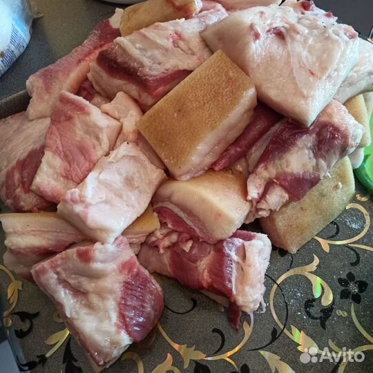 Сало соленое домашнее в вакуумной упаковке