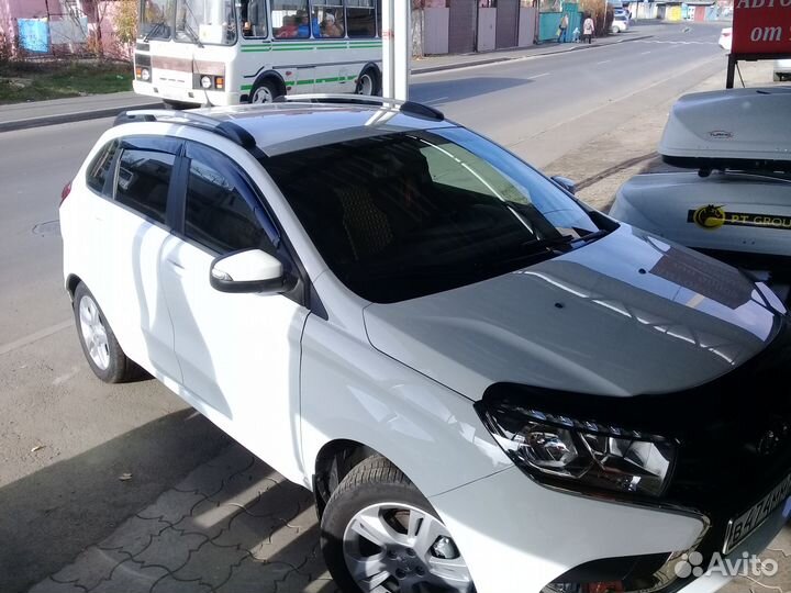 Рейлинги на крышу Лада Х Рей, Серебристые