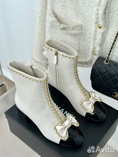 Ботильоны полусапоги Chanel